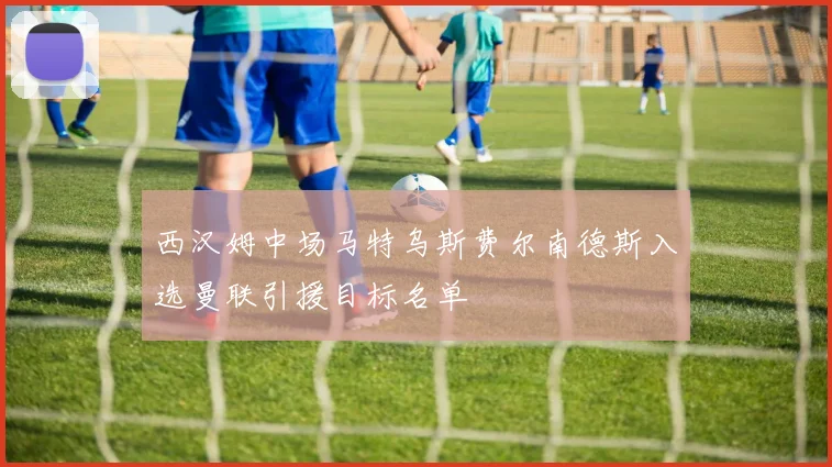 西汉姆中场马特乌斯费尔南德斯入选曼联引援目标名单
